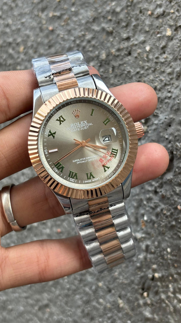 Rol-ex Premium Datejust Analog Men's Watch