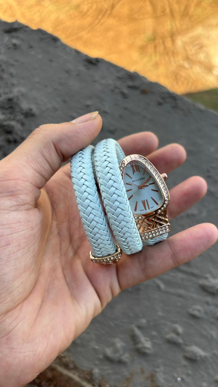 Bvlgari Snake Blue Women's Watch