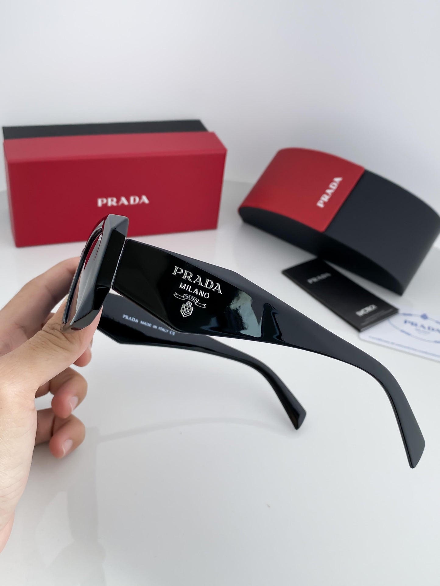 Prada Milano Blue Shade Sunglasses