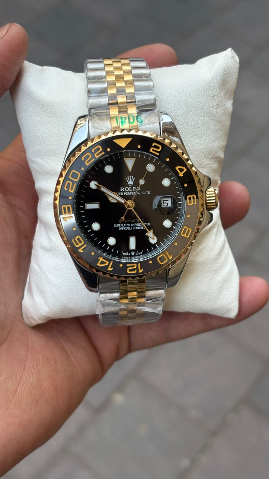 Ro lex GMT-Master II Black Dial Automatic Men's Watch
