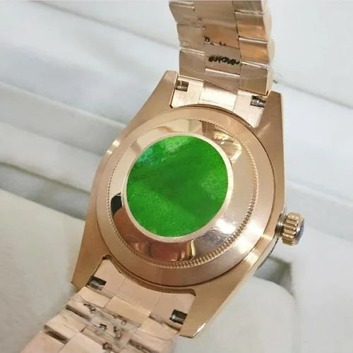 Rol-ex Day-Date Oyster Green Dial Men's Watch
