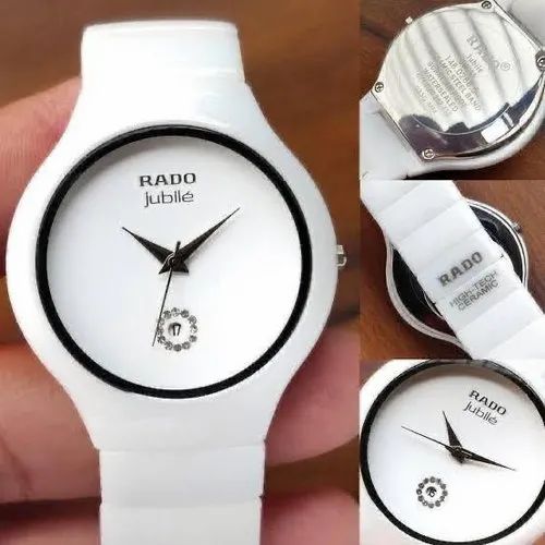 Rado Jublie White Dial Ceramic For Men's Watch