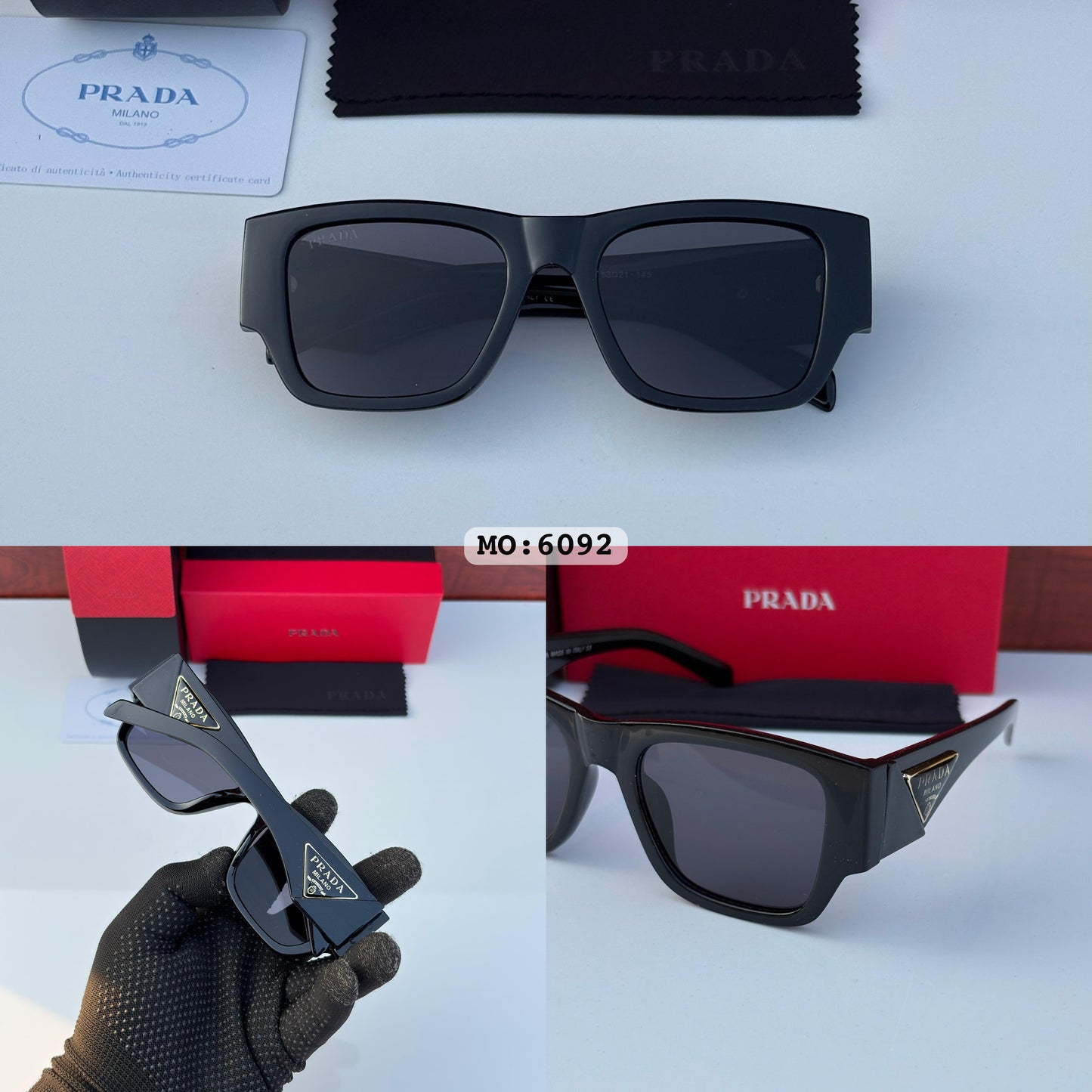 Celebrity Full Black Sunglasses