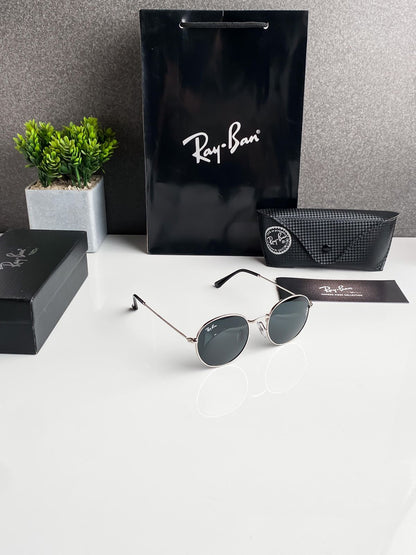 Fashion Black Round Sunglasses
