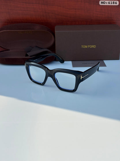 Stylish Eyewear Transparent Lens Sunglasses