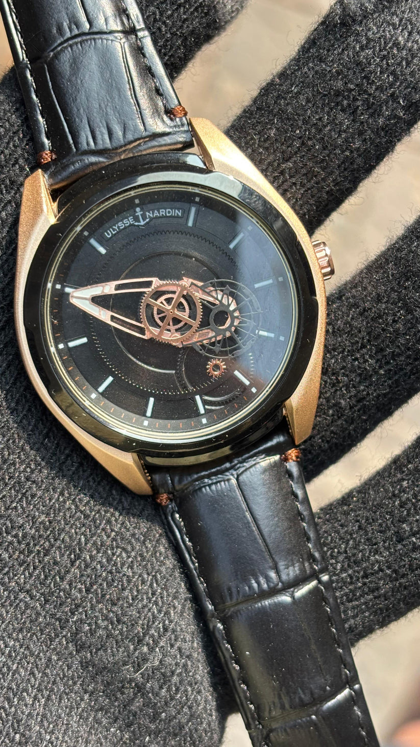 Ulysse Nardin Freak X Rose Gold Dial Men's Watch