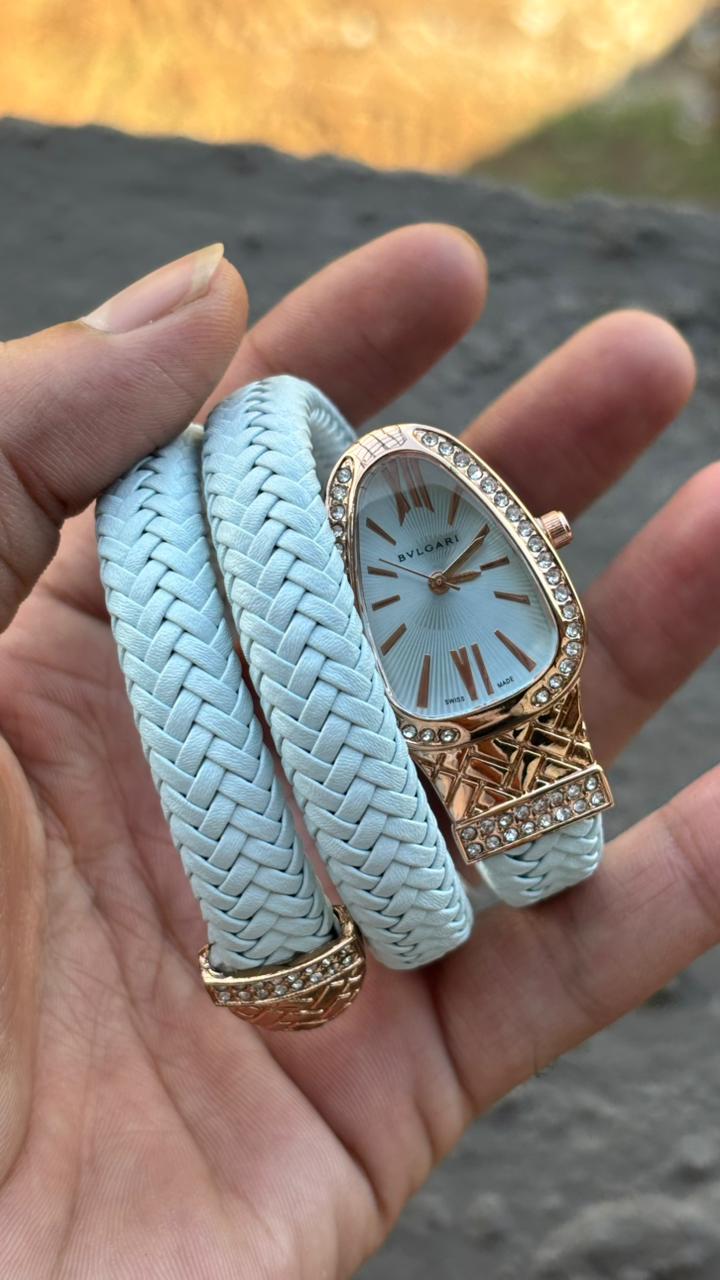 Bvlgari Snake Blue Women's Watch
