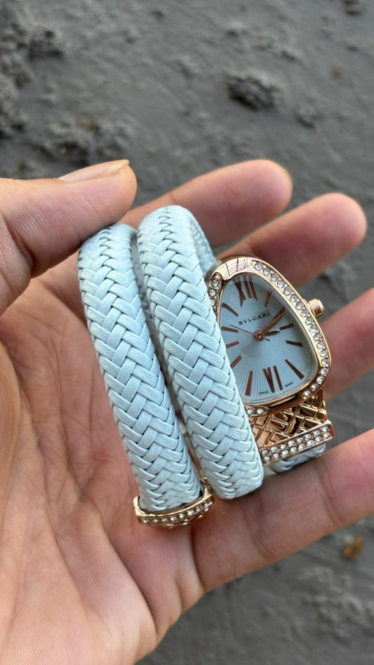 Bvlgari Snake Blue Women's Watch