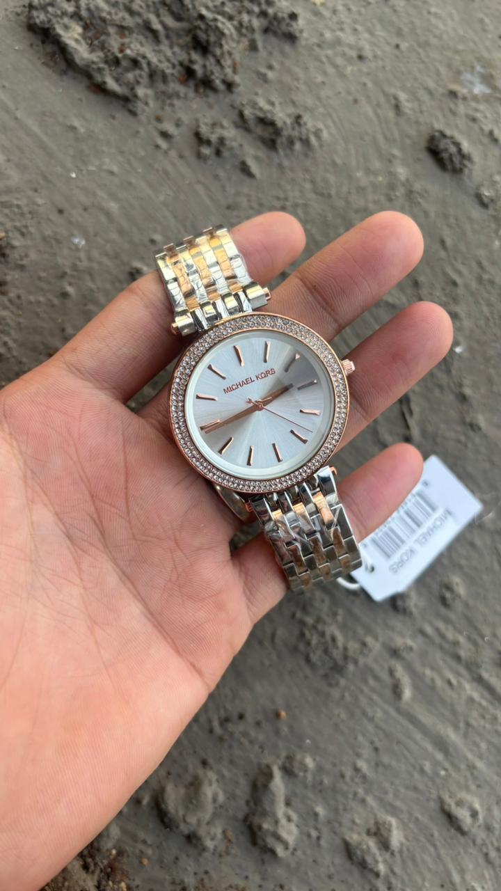 Michael Kors Mk3192 Analog White Dial Women's Watch