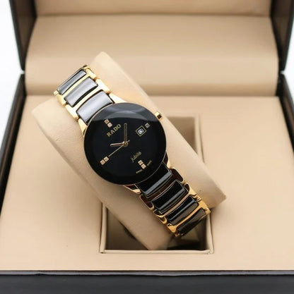 Rado Ceramic Black Dial For Women's Analog Watch