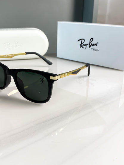 Ray Ban Green Shade Wayfarer Sunglass