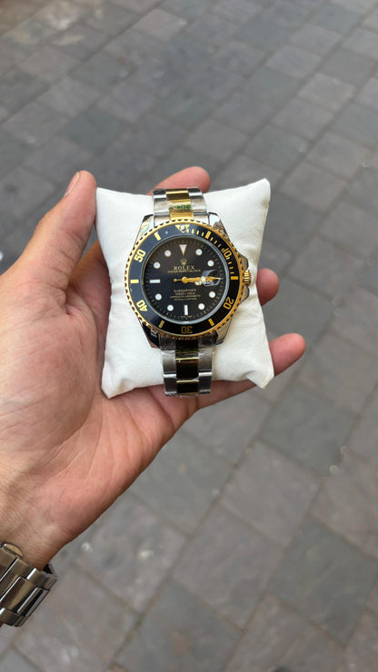 Ro lex Submariner Analog Black Dial Men's Watch