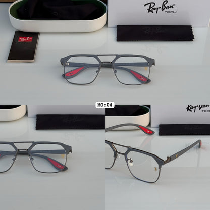 Ray Ban Transparent Lens Sunglasses