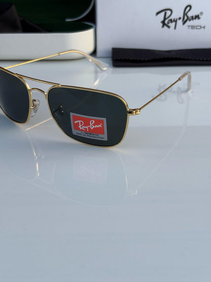 Ray Ban Black Unisex Sunglasses