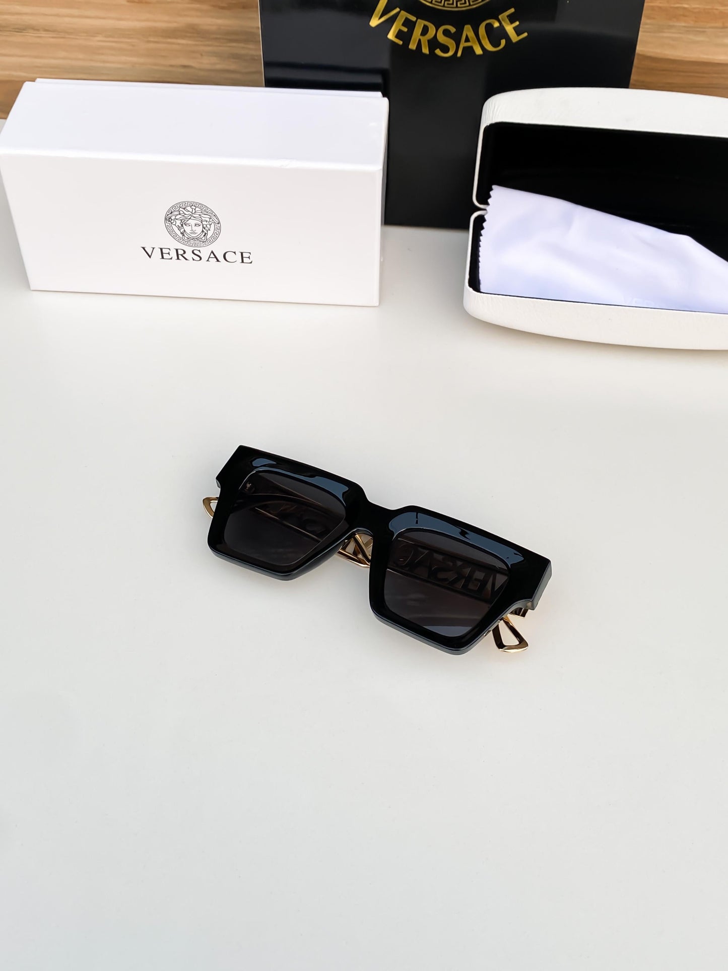 Premium Black Square Sunglass