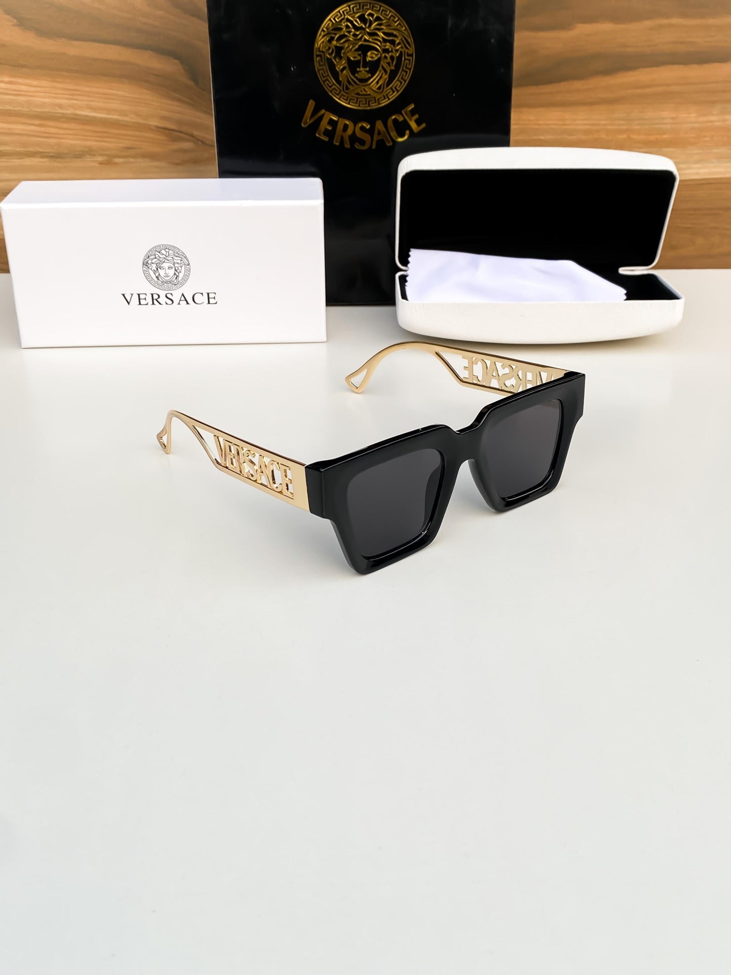 Premium Black Square Sunglass
