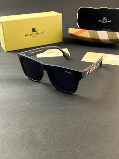 Fancy Black Square Sunglass