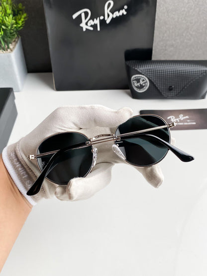 Fashion Black Round Sunglasses