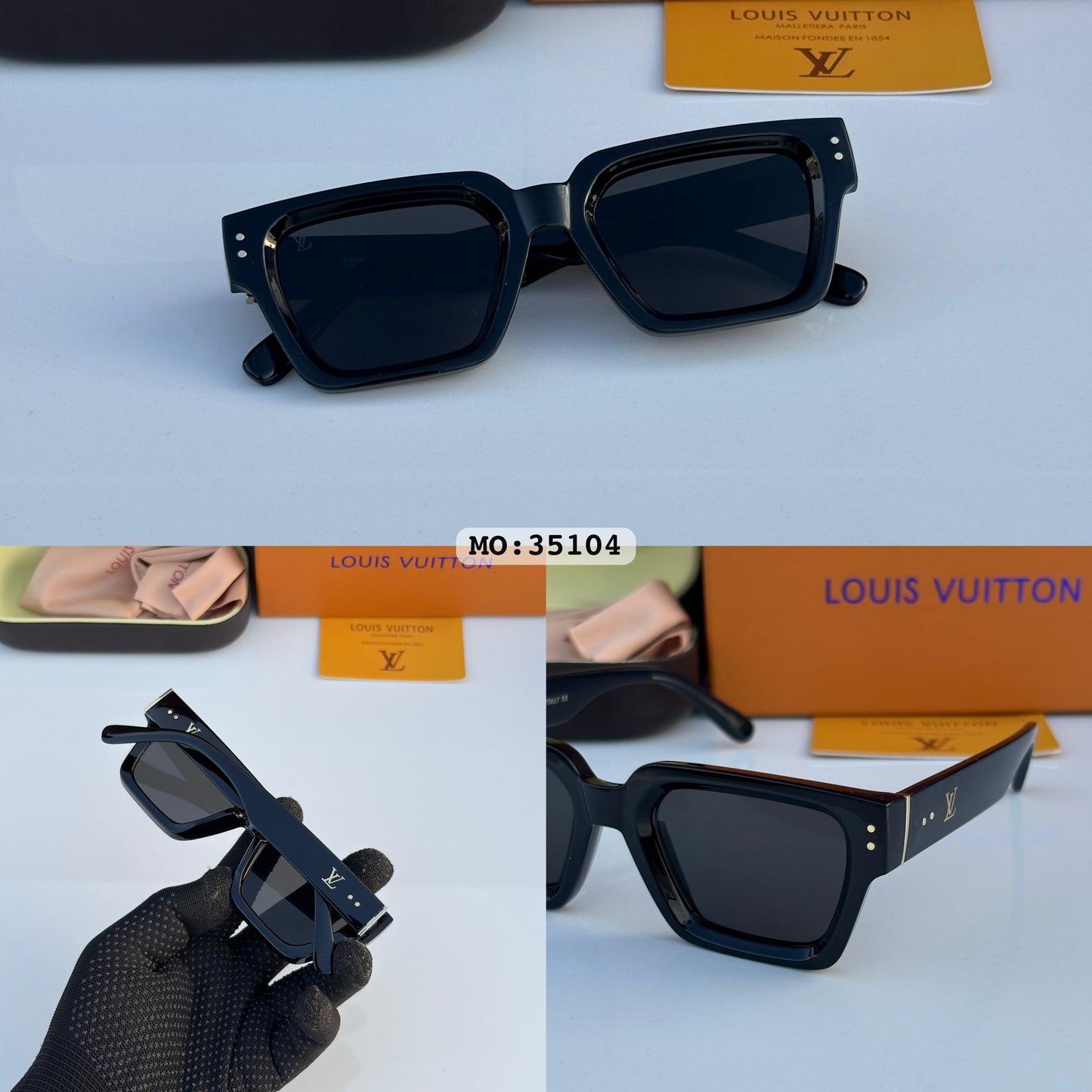 Letest Black Shade Square Sunglasses