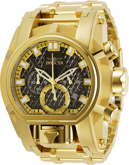 Invicta Classic Black Gold Mens Watch