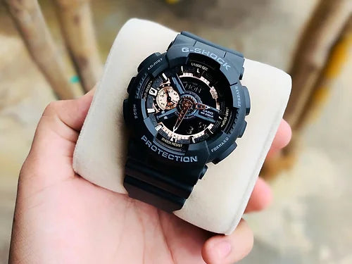 Casio G-Shock Black Dial Mudmaster Analog-Digital Sports Watch