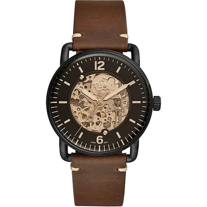 Fossil Automatic Leather Belt Men's Watch