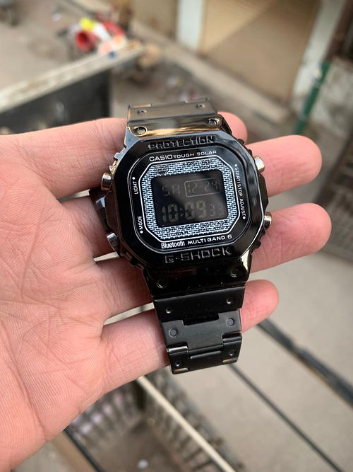 Casio G-Shock Digital Black Metal Belt Men's Watch