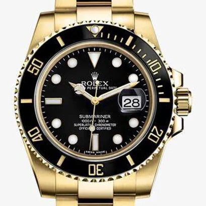 Rolex Automatic Black Dial Men's Watch