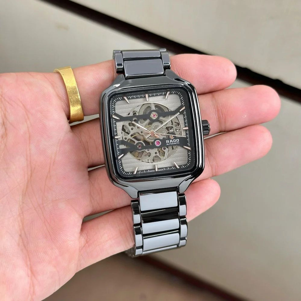 Rado Ceramic Automatic Open Heart Watch For Men's