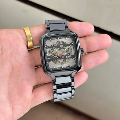 Rado Ceramic Automatic Open Heart Watch For Men's