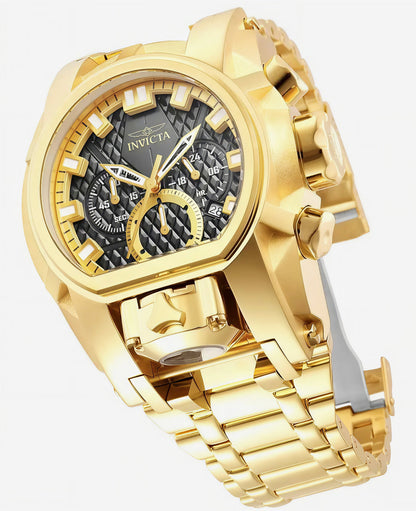 Invicta Classic Black Gold Mens Watch