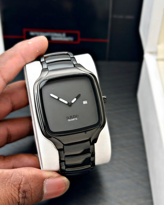 Rado True Square Black Dial Men's Watch